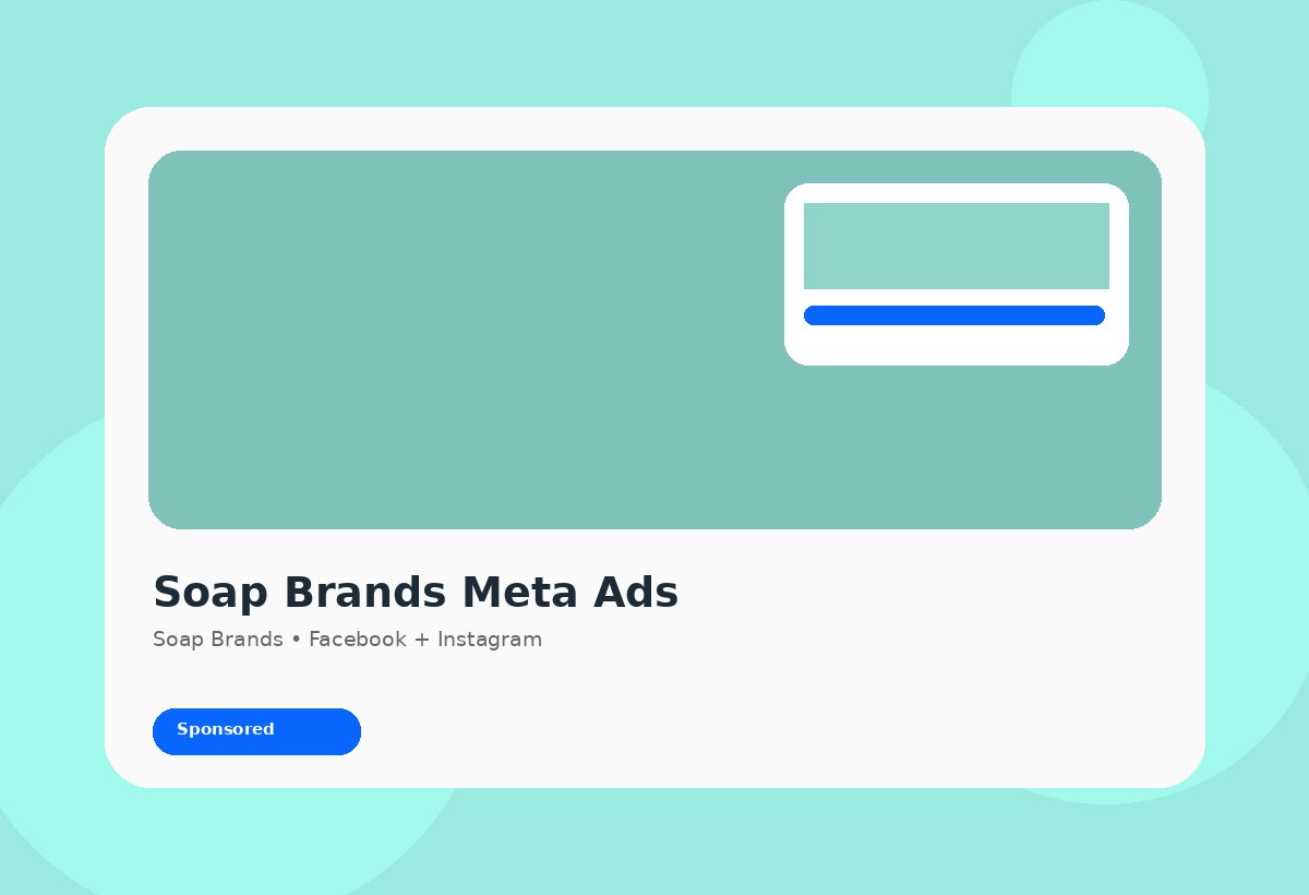 Meta Ads agency strategy for Soap Brands